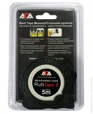 Рулетка измерительная ADA RUBTAPE 5 (А00156)