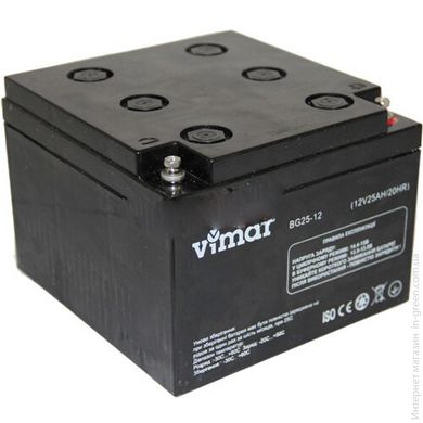 Гелевый аккумулятор VIMAR BG25-12 12B 25АЧ
