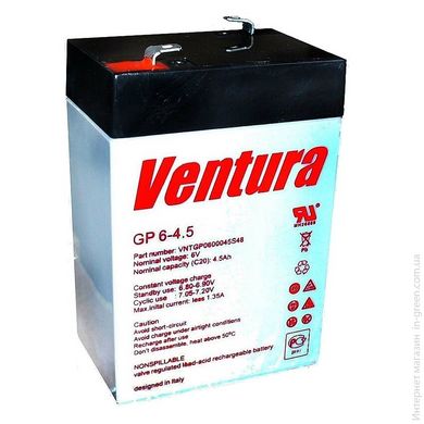 Акумуляторна батарея VENTURA GP 6-4.5