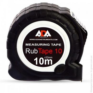 Рулетка вимірювальна ADA RubTape 10 (А00154)