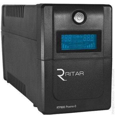 Источник бесперебойного питания (ИБП) Ritar RTP800 PROXIMA- D