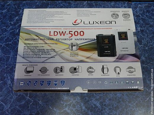 Релейний стабілізатор LUXEON LDW-500