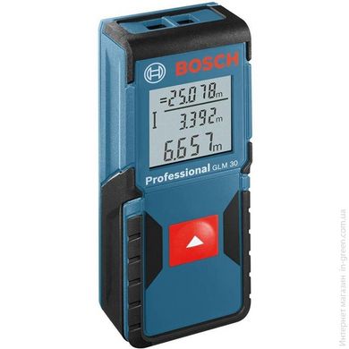 Далекомiр BOSCH GLM 30 Professional лазерний, 0.15-30м (0601072500)