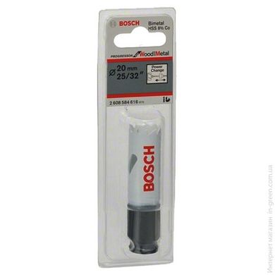 Коронка Progressor 20 мм Bosch (2608584616)