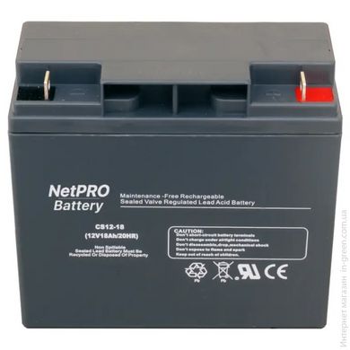 Акумулятор NetPRO CS 12-18