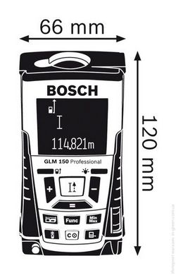 Лазерный дальномер Bosch GLM 150 + BS 150