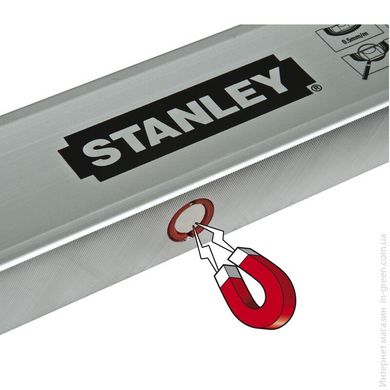 Уровень STANLEY Classic Box Level магнитный, алюминиевый, 2 капсулы, STHT1-43112