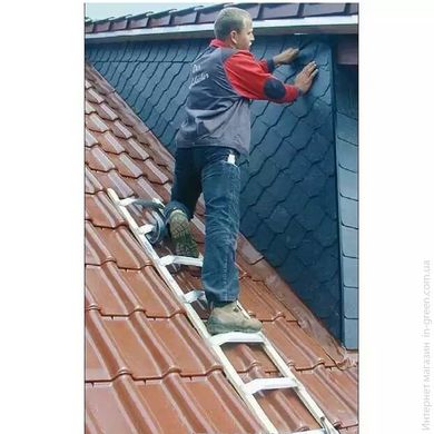Лестница для крыш алюминиево-деревянная Krause 16 ступеней (804242)