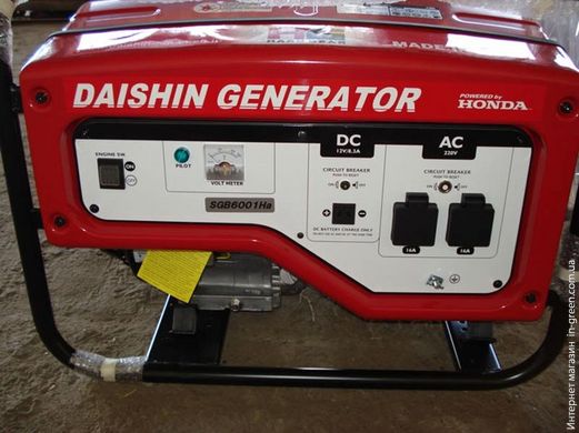 Бензиновий генератор Daishin SGB3001Ha