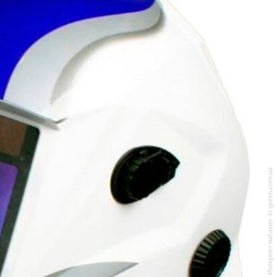 Сварочная маска ТИТАН SUN7 (бело-голубая)