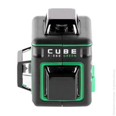 Нивелир лазерный линейный ADA CUBE 3-360 GREEN PROFESSIONAL EDITION