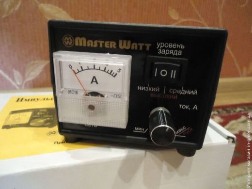 Зарядное устройство MASTER WATT 5.5А 12В
