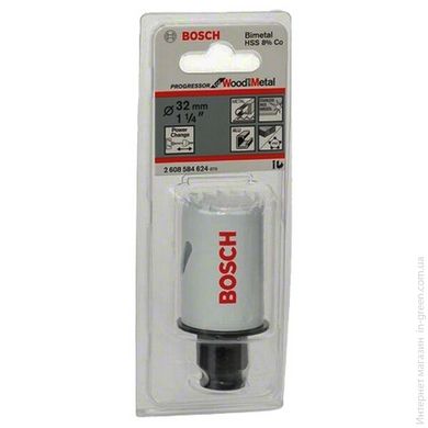 Коронка Progressor 32 мм Bosch (2608584624)