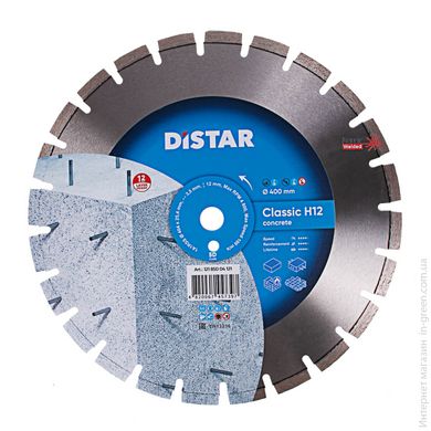 Distar Круг алмазный отрезной 1A1RSS/C1-W 404x3,5/2,5x12x25,4-11,5-24 Classic H12 12185004121 (12185004121)