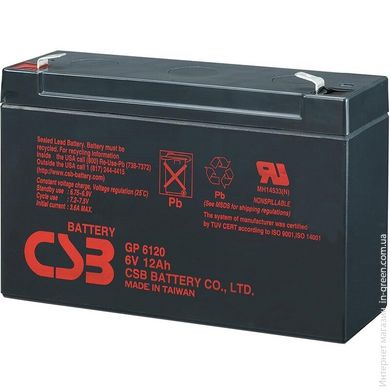 Акумуляторна батарея CSB GP6120