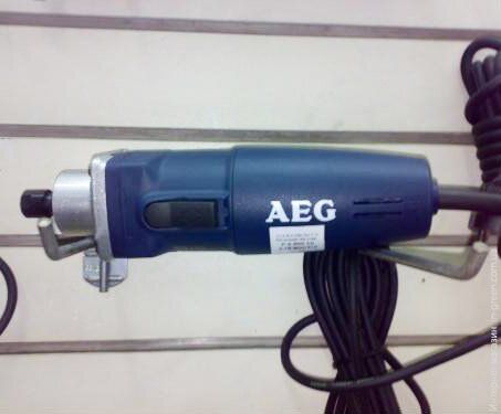 Пряма шліфмашина AEG GS500E (4935412985)
