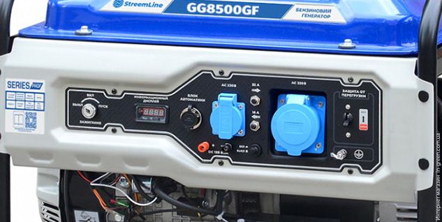 Бензиновый генератор Streemline GG8500GF