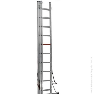 Трехсекционная алюминиевая лестница VIRASTAR 3x10 ступеней