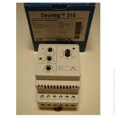 Терморегулятор Devireg 316 (140F1075)