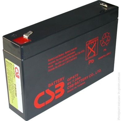 Акумуляторна батарея CSB GP672