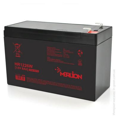 Акумуляторна батарея AGM MERLION HR1226W