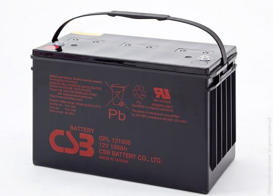 Акумуляторна батарея CSB GPL121000