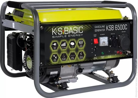 Генератор бензиновый K&S BASIC KSB 6500C