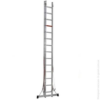 Двухсекционная алюминиевая лестница-стремянка VIRASTAR 2x14
