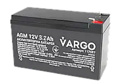 Акумуляторна батарея VARGO 12-3.2F1
