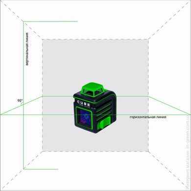 Лазерний рівень ADA CUBE 360 Green ULTIMATE EDITION (A00470)