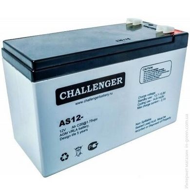 Аккумуляторная батарея CHALLENGER AS12-9.0