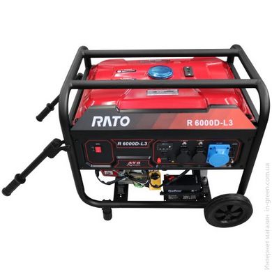 Генератор бензиновий RATO R6000D-L3