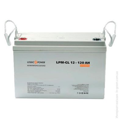 Гелевий акумулятор LOGICPOWER LPM-GL 12-120 AH