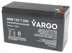 Аккумуляторная батарея VARGO 12-7.2F2