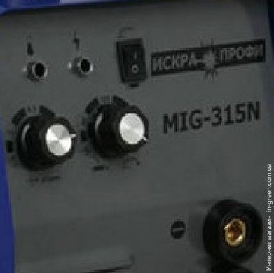 Зварювальний напівавтомат ИСКРА ПРОФІ MIG / MMA 315N