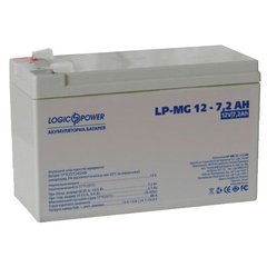 Гелевый аккумулятор LogicPower LP-MG 12-7.2 AH