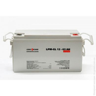 Гелевый аккумулятор LOGICPOWER LPM-GL 12-65 AH