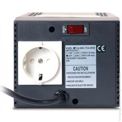 Релейний стабілізатор напруги Powercom TCA-2000 black