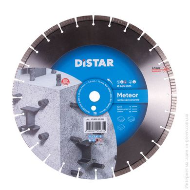 Distar Круг алмазний відрізний 1A1RSS / C3-W 400x3,5 / 2,5x25,4-11,5-28-ARPS 40x3,5x10 + 2 R195 Meteor (12385055026)