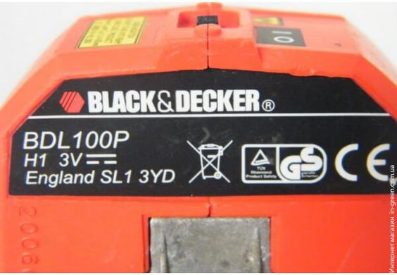 Рівень лазерний BLACK & DECKER BDL100P