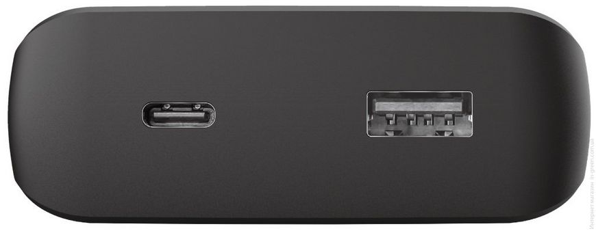 Портативное зарядное устройство Trust Laro 65W USB-C 200 mAh for laptop Black