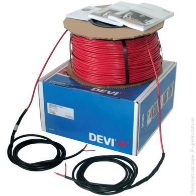 Нагревательный кабель DEVIbasic 20S (DSIG-20) 1820Вт (140F0223)