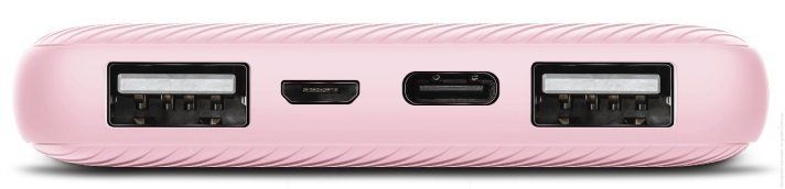 Портативное зарядное устройство Trust Primo 10000 mAh Pink