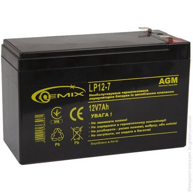Акумуляторна батарея GEMIX LP12-7.0