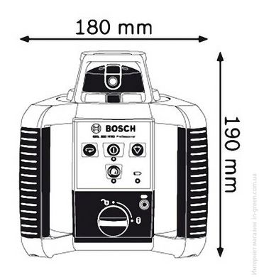 Ротационный лазер BOSCH GRL 300 HVG SET (0601061701)