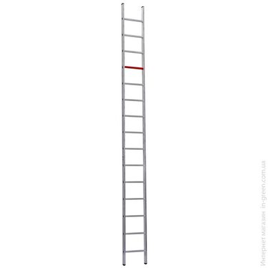Односекционная алюминиевая лестница VIRASTAR 15 СТУПЕНЕЙ