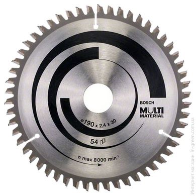 Циркулярный диск 190x30 54 MULTIMATER BOSCH (2608640509)