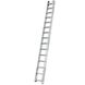 Двухсекционная выдвигаемая тросом лестница Krause Stabilo 2x18 ступеней (133878) Фото 1 из 10