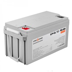 Гелевый аккумулятор LogicPower LP-GL 12 - 40 AH