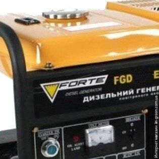 Дизельний генератор FORTE FGD9000E